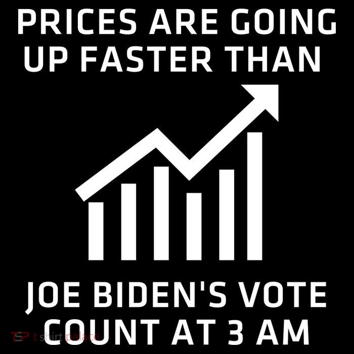 Funny Conservative Anti Joe Biden Inflation T-Shirt