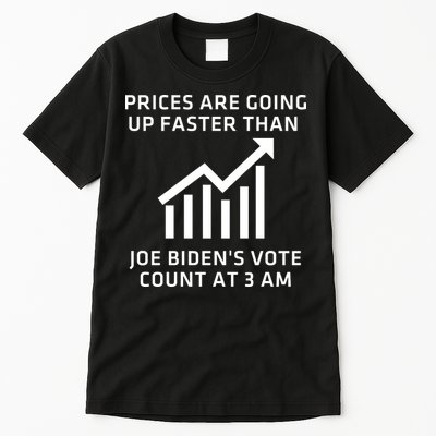 Funny Conservative Anti Joe Biden Inflation Tall T-Shirt