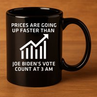 Funny Conservative Anti Joe Biden Inflation 11oz C Handle Ceramic Mug