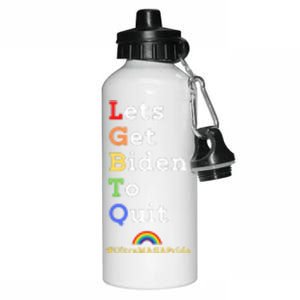 Funny Conservative Anti Biden LGBTQ Pride Aluminum Water Bottle 