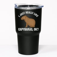 Funny Capybara Art For Rodent Capybara Lover Tumbler