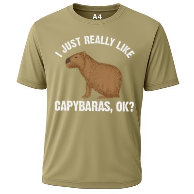 Funny Capybara Art For Rodent Capybara Lover Performance Shirt