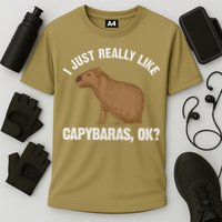 Funny Capybara Art For Rodent Capybara Lover Performance Shirt