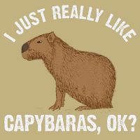 Funny Capybara Art For Rodent Capybara Lover Performance Shirt