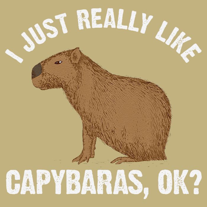 Funny Capybara Art For Rodent Capybara Lover Performance Shirt