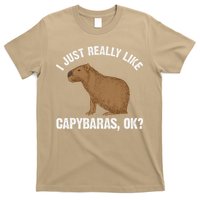 Funny Capybara Art For Rodent Capybara Lover T-Shirt