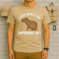 Funny Capybara Art For Rodent Capybara Lover T-Shirt