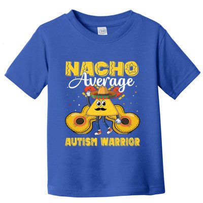 Fun Cute Autistic Support Funny Autism Warrior Awareness Funny Gift Toddler T-Shirt