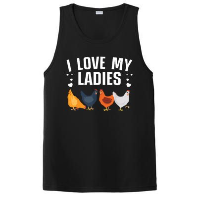 Funny Chicken Art Men Women Ladies Chicken Farmer Whisperer PosiCharge Competitor Tank