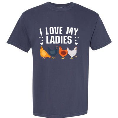 Funny Chicken Art Men Women Ladies Chicken Farmer Whisperer Garment-Dyed Heavyweight T-Shirt