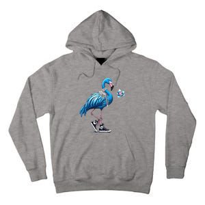 Flamingo Chucks And Pearls Comma La Kamala Harris 2024 Tall Hoodie