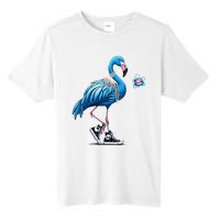 Flamingo Chucks And Pearls Comma La Kamala Harris 2024 Tall Fusion ChromaSoft Performance T-Shirt