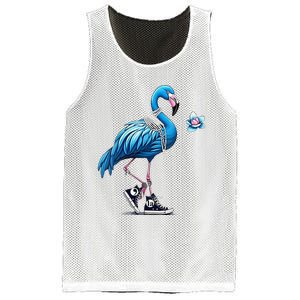 Flamingo Chucks And Pearls Comma La Kamala Harris 2024 Mesh Reversible Basketball Jersey Tank