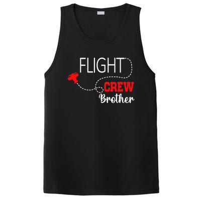 Flight Crew Airplane 1st Birthday Brother Airplane Family PosiCharge Competitor Tank