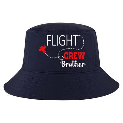 Flight Crew Airplane 1st Birthday Brother Airplane Family Cool Comfort Performance Bucket Hat