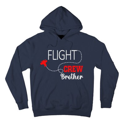 Flight Crew Airplane 1st Birthday Brother Airplane Family Hoodie