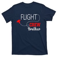 Flight Crew Airplane 1st Birthday Brother Airplane Family T-Shirt