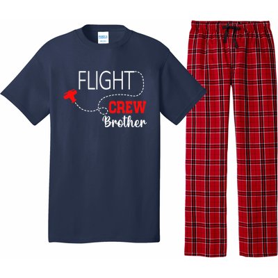 Flight Crew Airplane 1st Birthday Brother Airplane Family Pajama Set