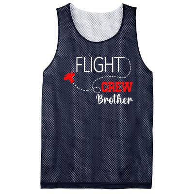 Flight Crew Airplane 1st Birthday Brother Airplane Family Mesh Reversible Basketball Jersey Tank