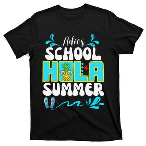 Funny Cute Adios School Hola Summer lovley T-Shirt