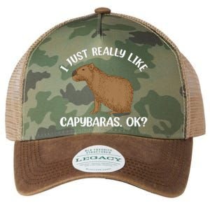 Funny Capybara Art For Men Women Kids Rodent Capybara Lover Legacy Tie Dye Trucker Hat