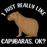 Funny Capybara Art For Men Women Kids Rodent Capybara Lover Doggie Tank