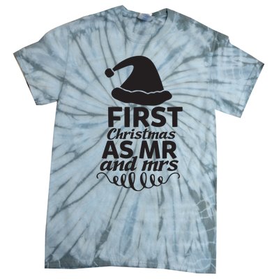 First Christmas As Mr And Mrs Tie-Dye T-Shirt