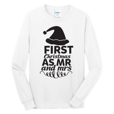 First Christmas As Mr And Mrs Tall Long Sleeve T-Shirt