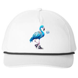 Flamingo Chucks And Pearls Kamala Harris 2024 Snapback Five-Panel Rope Hat