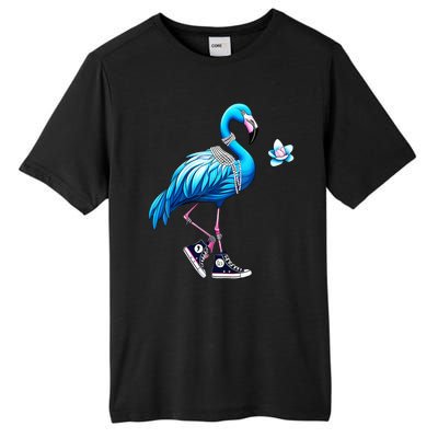 Flamingo Chucks And Pearls Kamala Harris 2024 Tall Fusion ChromaSoft Performance T-Shirt