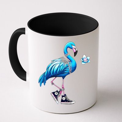Flamingo Chucks And Pearls Kamala Harris 2024 Mug