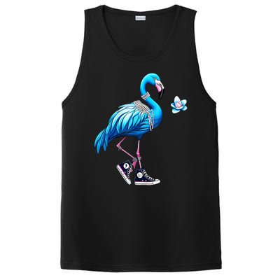 Flamingo Chucks And Pearls Kamala Harris 2024 PosiCharge Competitor Tank