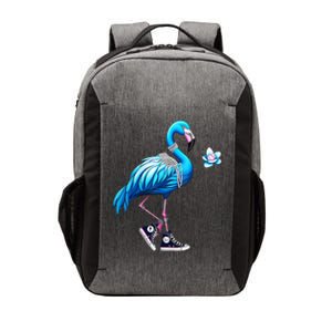 Flamingo Chucks And Pearls Kamala Harris 2024 Vector Backpack