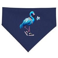 Flamingo Chucks And Pearls Kamala Harris 2024 USA-Made Doggie Bandana