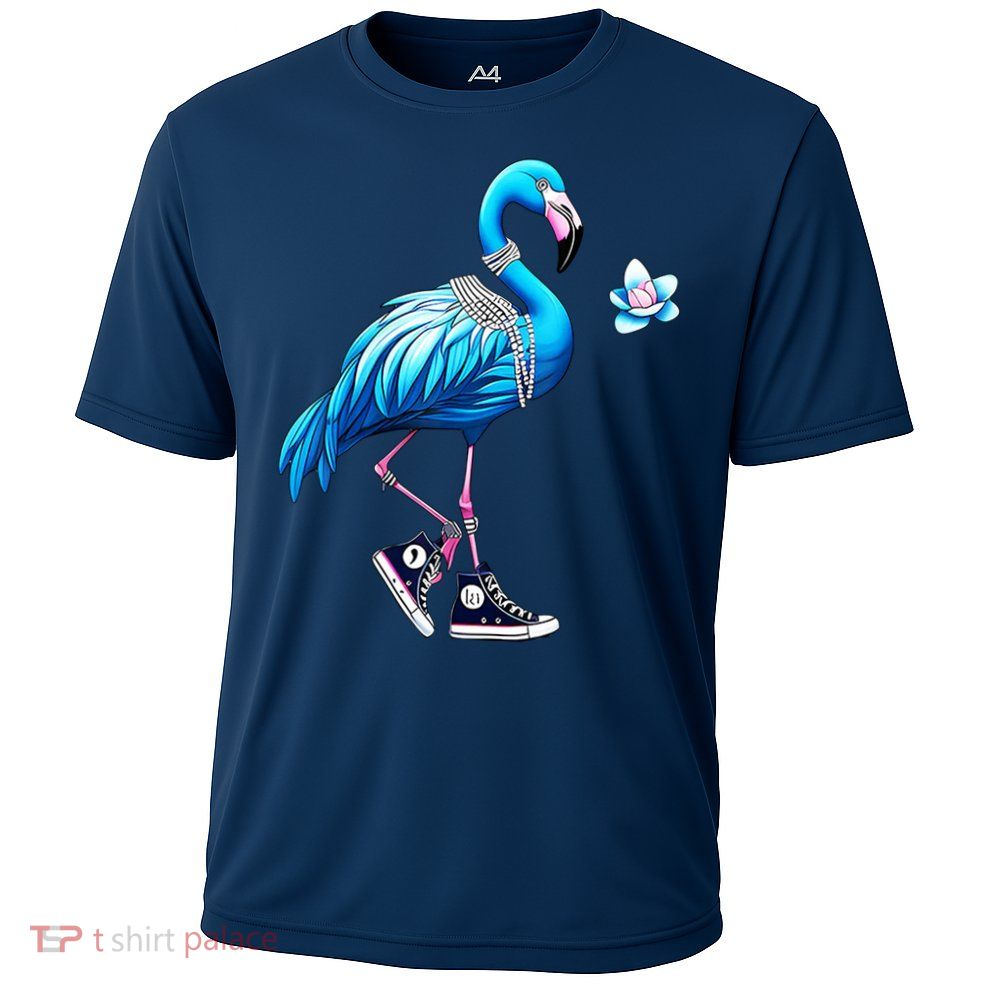 Flamingo Chucks And Pearls Kamala Harris 2024 Cooling Performance Crew T-Shirt
