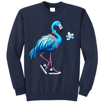 Flamingo Chucks And Pearls Kamala Harris 2024 Sweatshirt