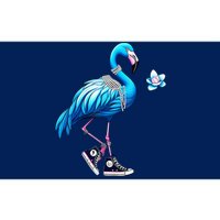 Flamingo Chucks And Pearls Kamala Harris 2024 Bumper Sticker