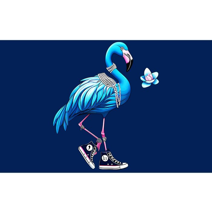 Flamingo Chucks And Pearls Kamala Harris 2024 Bumper Sticker