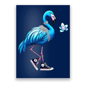 Flamingo Chucks And Pearls Kamala Harris 2024 Poster