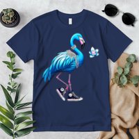 Flamingo Chucks And Pearls Kamala Harris 2024 Premium T-Shirt