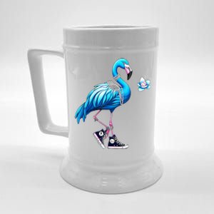 Flamingo Chucks And Pearls Kamala Harris 2024 Beer Stein