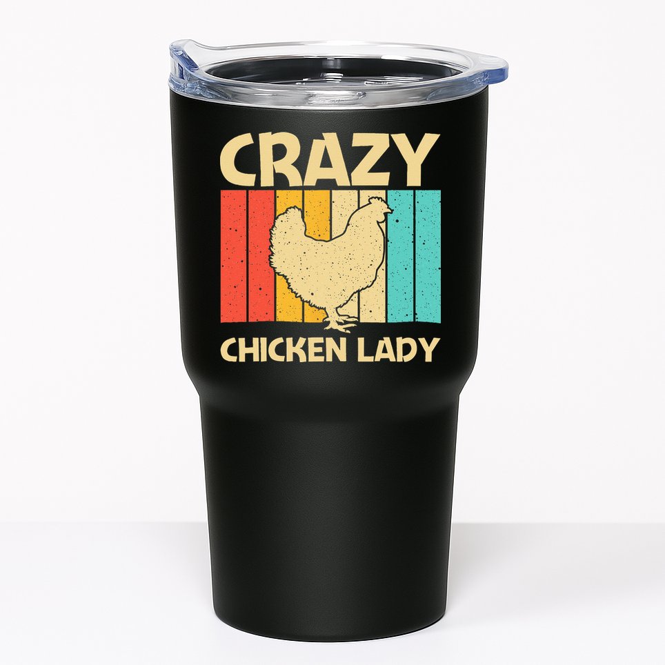 Funny Chicken Art For Women Mom Chicken Farmer Poultry Lover Tumbler