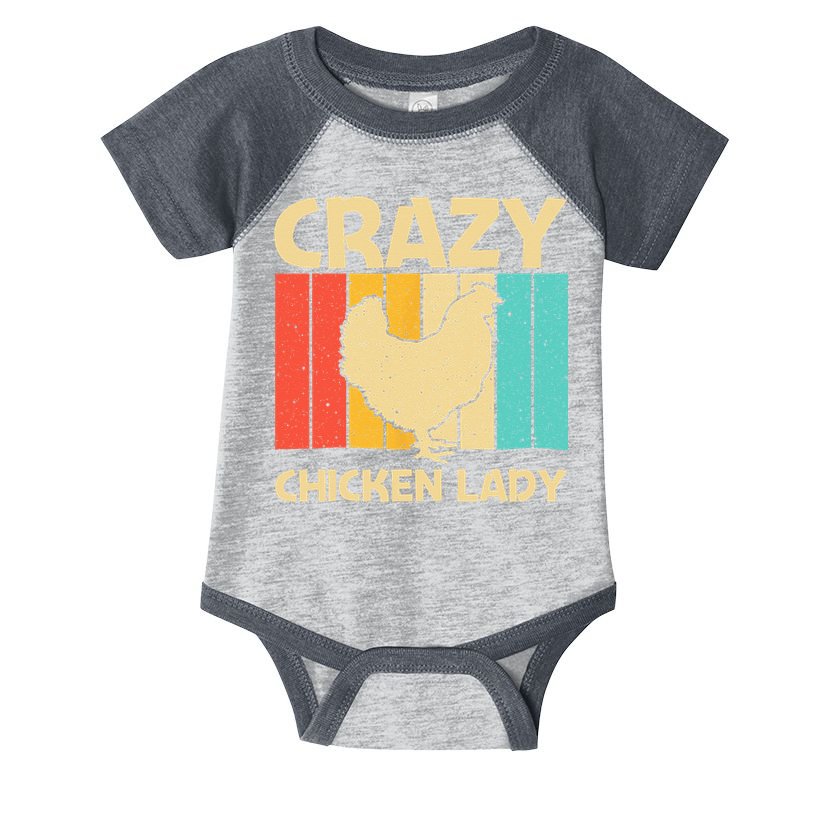 Funny Chicken Art For Women Mom Chicken Farmer Poultry Lover Infant Baby Jersey Bodysuit
