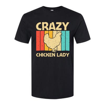 Funny Chicken Art For Women Mom Chicken Farmer Poultry Lover Softstyle® CVC T-Shirt