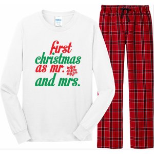 First Christmas As Mr And Mrs Long Sleeve Pajama Set