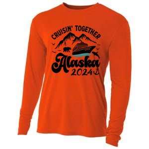 Family Cruise Alaska Together 2024 Matching Family Vacation Cute Gift Cooling Performance Long Sleeve Crew