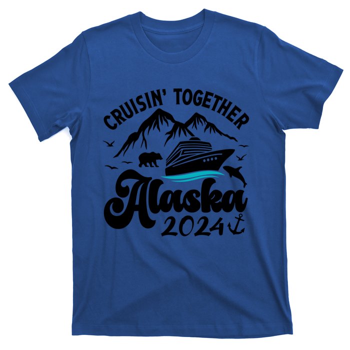 Family Cruise Alaska Together 2024 Matching Family Vacation Cute Gift T-Shirt