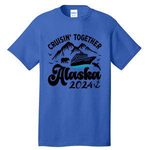 Family Cruise Alaska Together 2024 Matching Family Vacation Cute Gift Tall T-Shirt