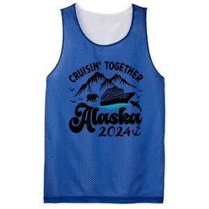 Family Cruise Alaska Together 2024 Matching Family Vacation Cute Gift Mesh Reversible Basketball Jersey Tank