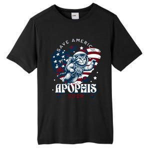 Funny Cat Astronaut Asteroid 99942 Apophis 2029 Cute Gift Tall Fusion ChromaSoft Performance T-Shirt